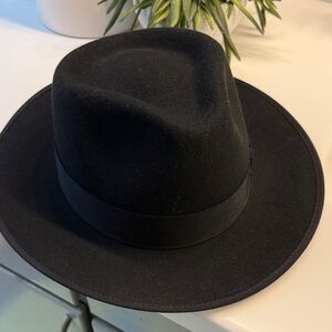 Stylish Black Fedora Hat